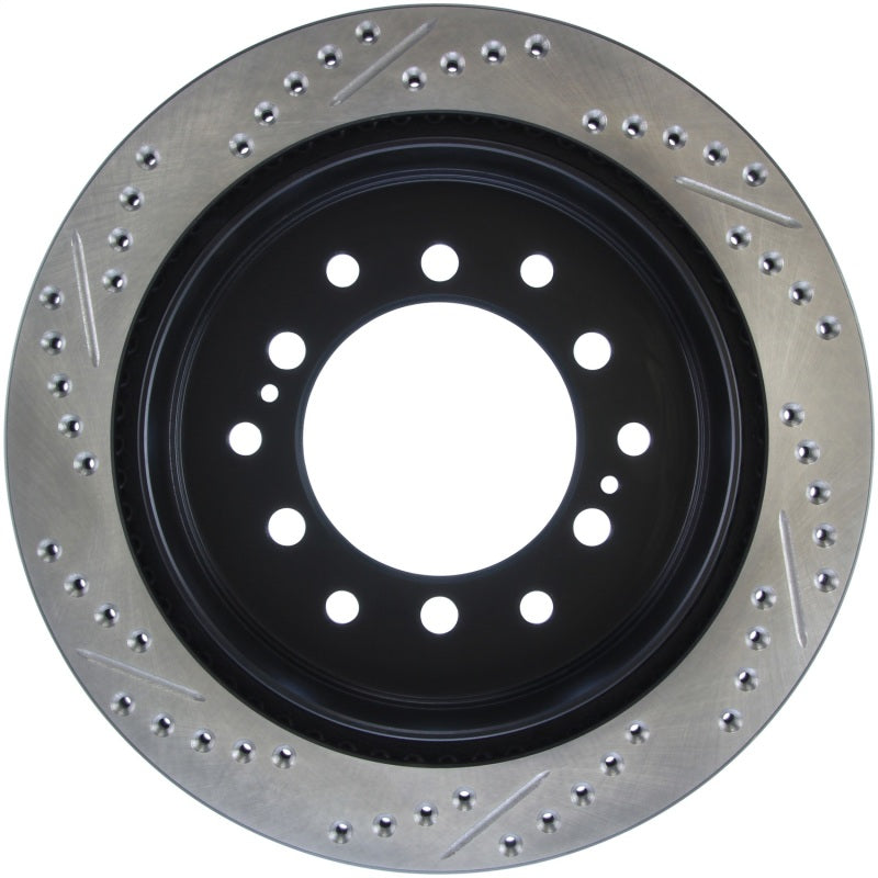 StopTech Slotted &amp; Drilled Sport Brake Rotor