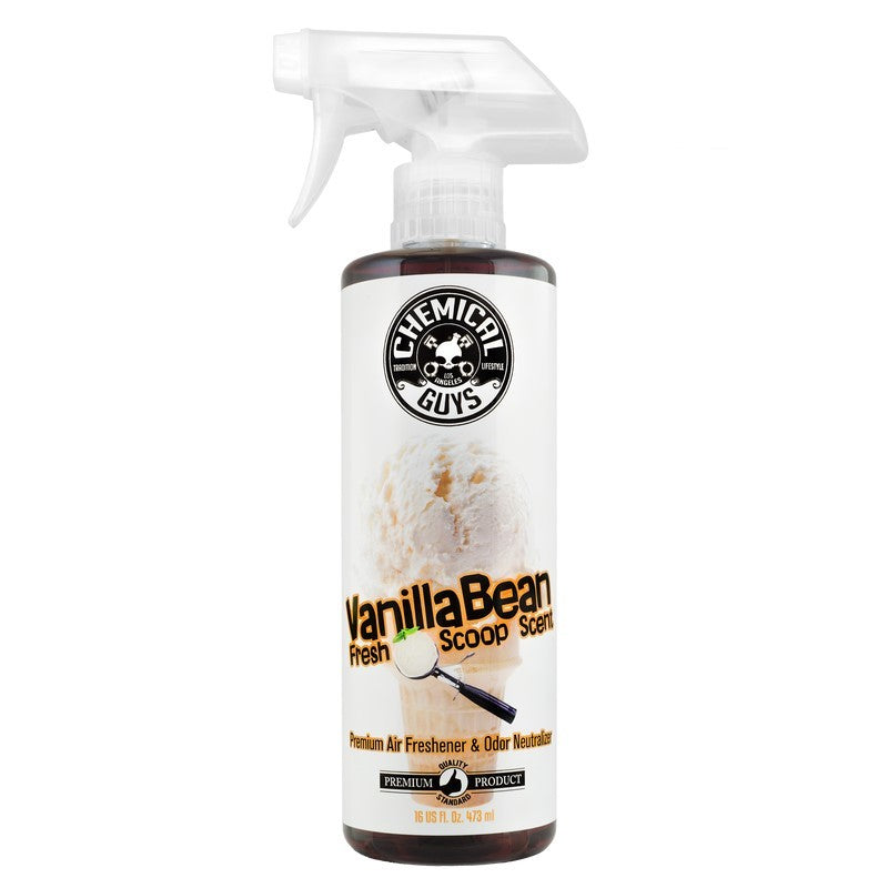 Chemical Guys Vanilla Bean Air Freshener &amp; Odor Eliminator - 16oz