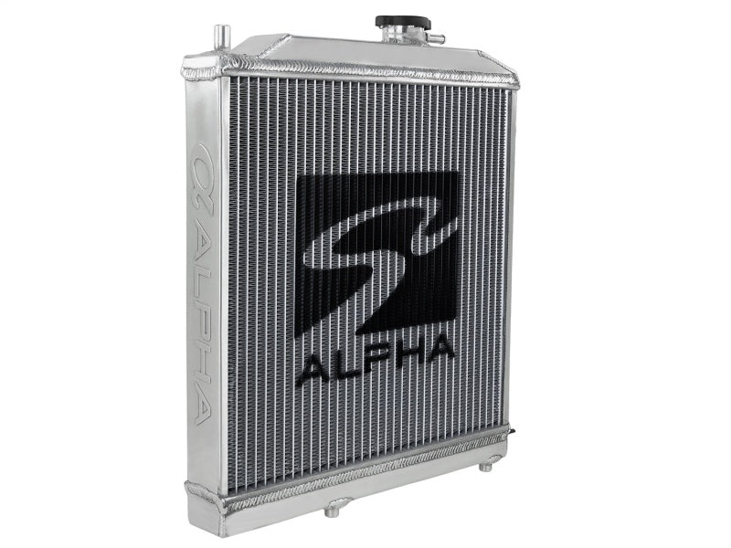 Skunk2 Alpha Series 88-91 Honda Civic/CRX Radiator (Half Size) (Dual Core)