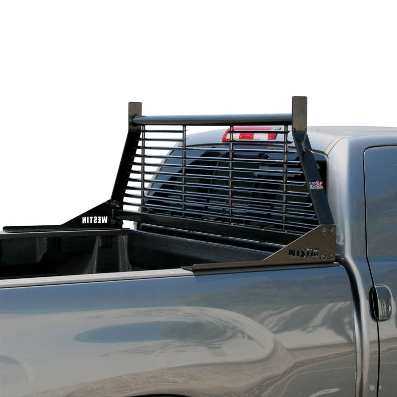 Westin 1999-2018 Chevrolet/Ford/GMC/Toyota Silverado/Sierra 1500/2500/3500 HD Headache Rack - Black