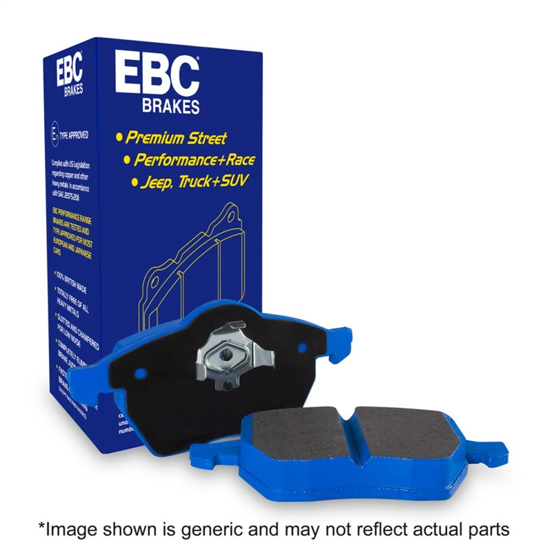 EBC 17-21 Honda Civic Type-R 2.0T Bluestuff Rear Brake Pads