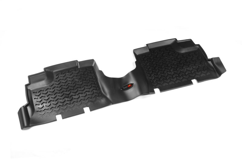 Rugged Ridge Floor Liner Rear Black 2007-2018 Jeep Wrangler Unlimited JK 4 Dr