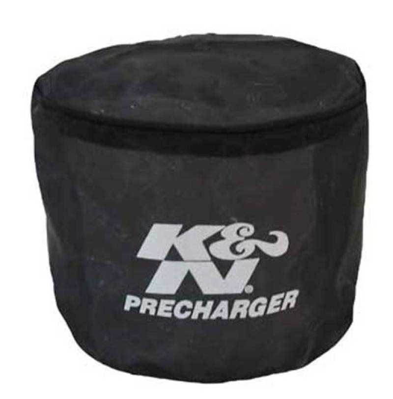 K&amp;N Universal Precharger Round Straight Air Filter Wrap Black