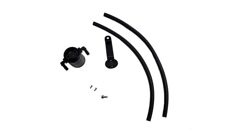 J&amp;amp;L 19-24 Ford/Lincoln SUV &amp;amp; Trucks w 2.0 EcoBoost Driver Side Oil Separator 3.0 - Black Ano