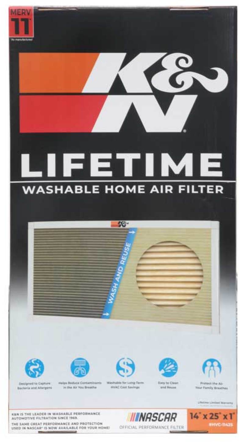 K&amp;N HVAC Filter - 14 x 25 x 1