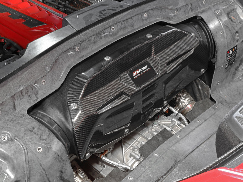 aFe Black Series Carbon Fiber Pro 5R Air Intake System 2020 Chevrolet Corvette C8 V8 6.2L