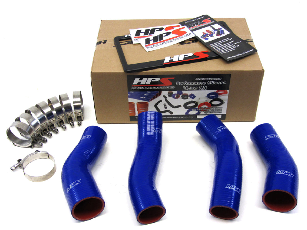 HPS Blue Reinforced Silicone Intercooler Hose Kit for Nissan 90-96 300ZX Twin Turbo