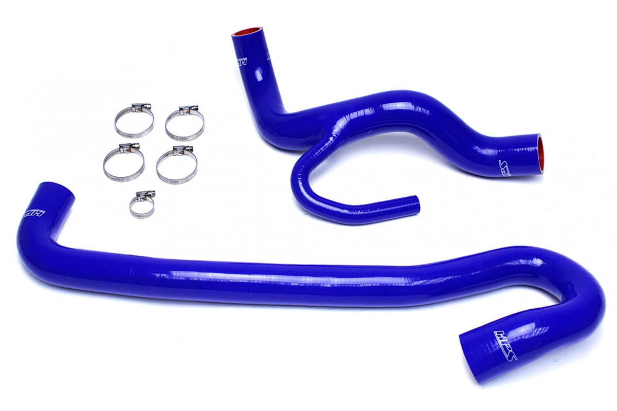 HPS Blue Reinforced Silicone Radiator Hose Kit Coolant for Jeep 12-18 Grand Cherokee WK2 SRT8 6.4L