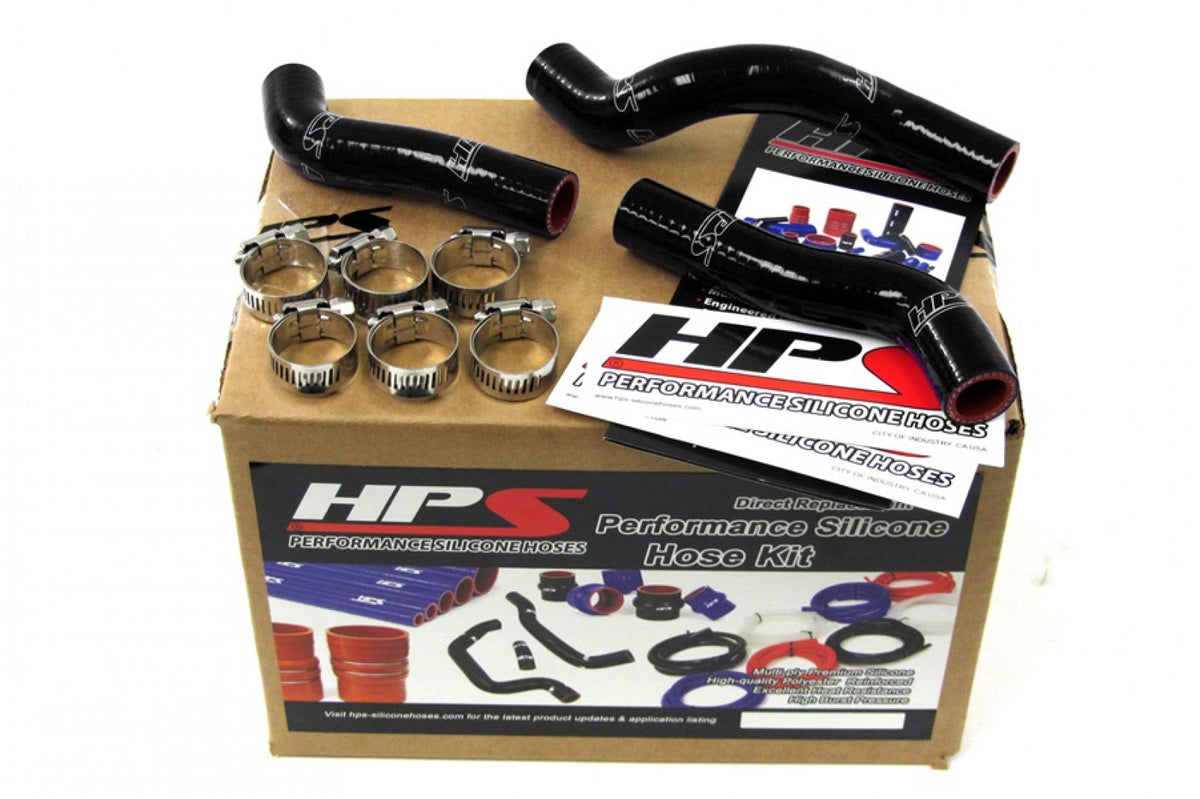 HPS Black Reinforced Silicone Radiator Hose Kit Coolant for KTM 11-12 250SXF