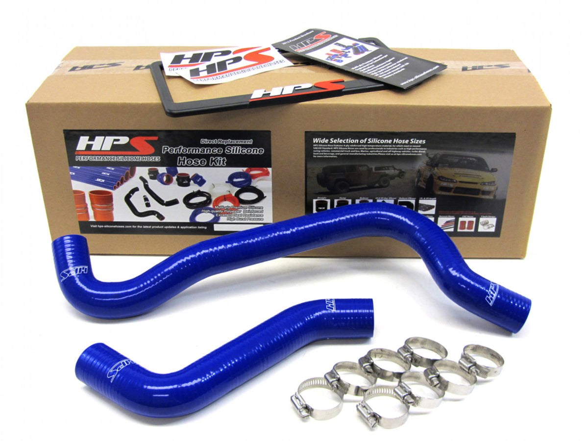 HPS Blue Reinforced Silicone Radiator Hose Kit Coolant for Dodge 03-05 Neon SRT-4 Turbo