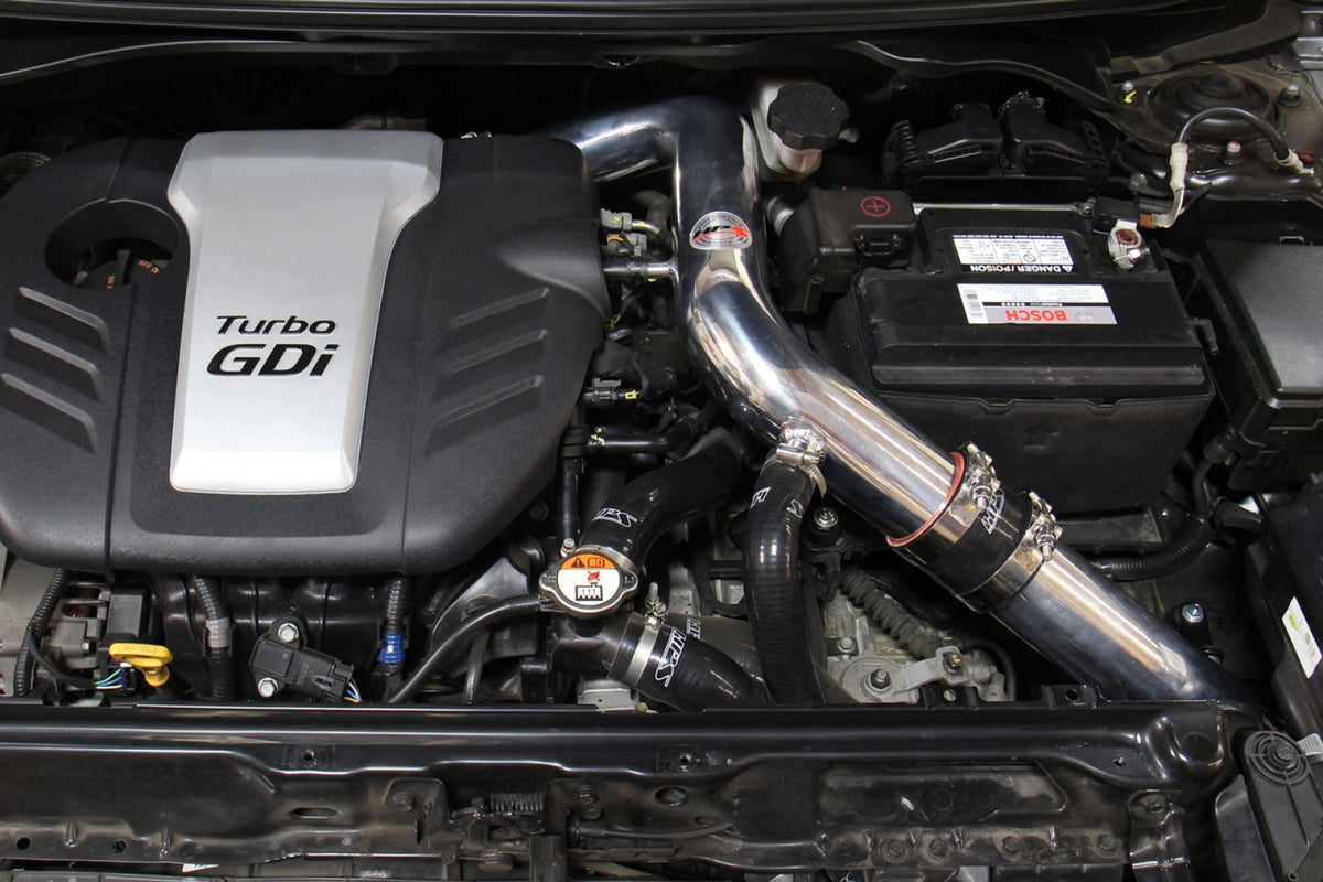 HPS Performance Blue Cold Air Intake Kit for 13-17 Hyundai Veloster Turbo 1.6L